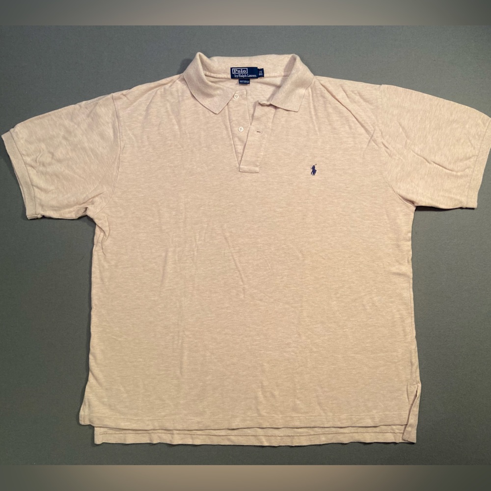 Polo‎ by Ralph Lauren, short sleeve, oatmeal color, size 2XB